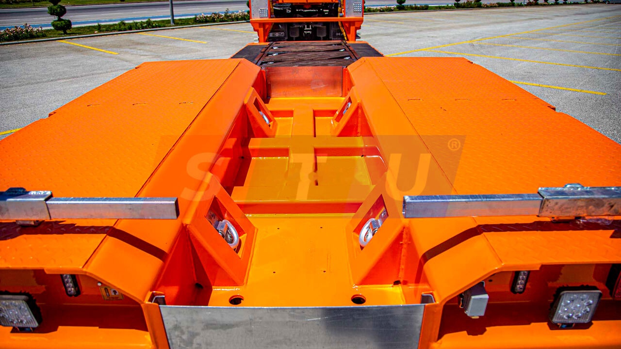 STU 2 Axle Extendable Low Loader - 저하대 세미 트레일러 : 사진 4 STU 2 Axle Extendable Low Loader - 저하대 세미 트레일러 : 사진 4