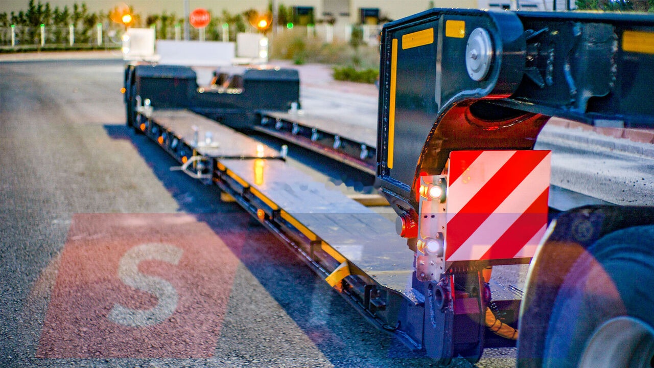 신규 저하대 세미 트레일러 STU 2 Axle Extendable Low Loader : 사진 28