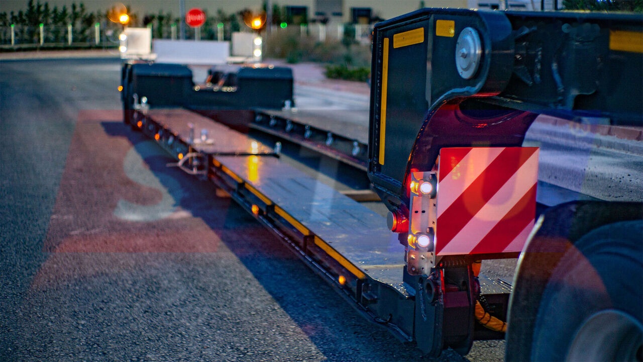 신규 저하대 세미 트레일러 STU 2 Axle Extendable Low Loader : 사진 23