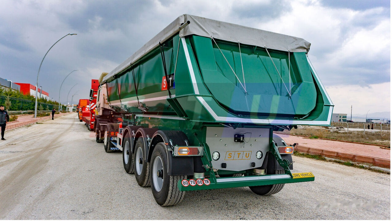 STU 3 AXLE TIPPER TRAILER / 3 ESSİEUX REMORQUE BENNE - 덤프 세미 트레일러 : 사진 5 STU 3 AXLE TIPPER TRAILER / 3 ESSİEUX REMORQUE BENNE - 덤프 세미 트레일러 : 사진 5