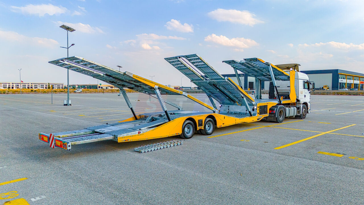 신규 자동 운반 장치 세미 트레일러 STU 6 CAR CARRIER TRAILER : 사진 8
