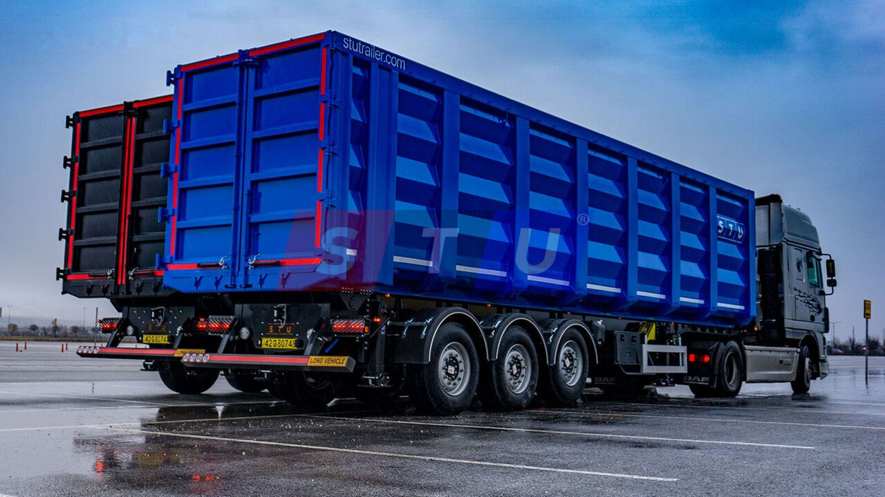 STU 71m3 TIPPER TRAILER - FOR METAL SCRAP - 덤프 세미 트레일러 : 사진 5 STU 71m3 TIPPER TRAILER - FOR METAL SCRAP - 덤프 세미 트레일러 : 사진 5