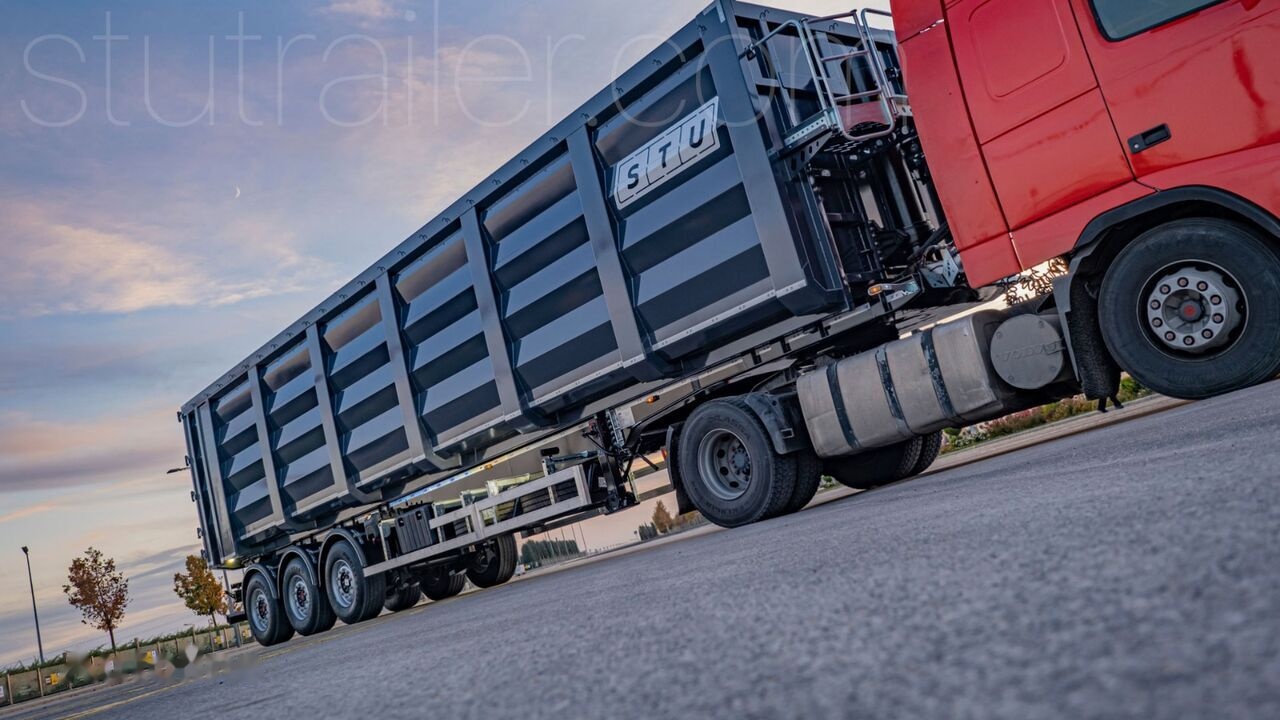 STU 71m3 Tipper Trailer For Scrap Metal - 덤프 세미 트레일러 : 사진 1 STU 71m3 Tipper Trailer For Scrap Metal - 덤프 세미 트레일러 : 사진 1