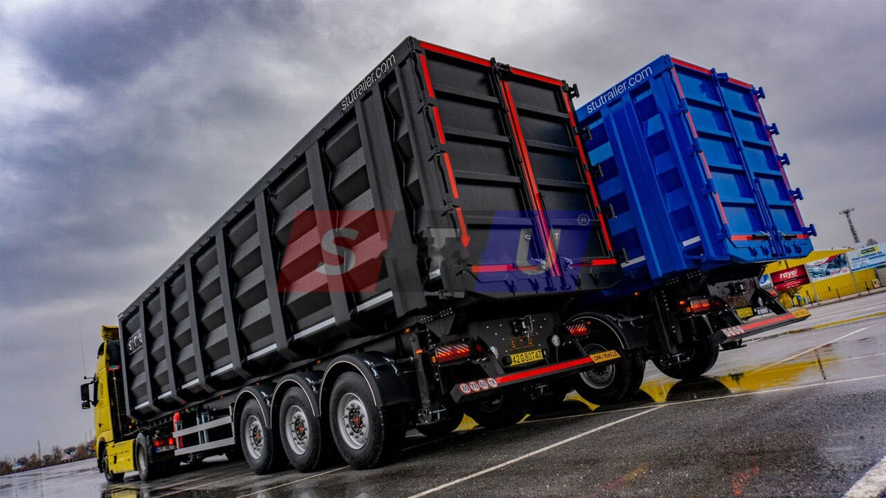 STU SCRAP METAL TIPPER TRAILER / 55M3 TO 71 M3 - 덤프 세미 트레일러 : 사진 1 STU SCRAP METAL TIPPER TRAILER / 55M3 TO 71 M3 - 덤프 세미 트레일러 : 사진 1