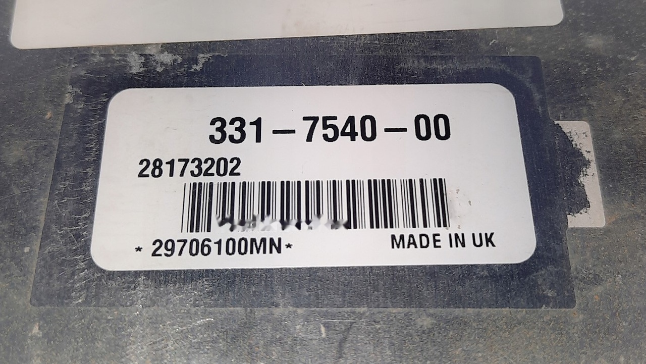 PERKINS  - ECU 휠 로더 용 : 사진 2 PERKINS  - ECU 휠 로더 용 : 사진 2