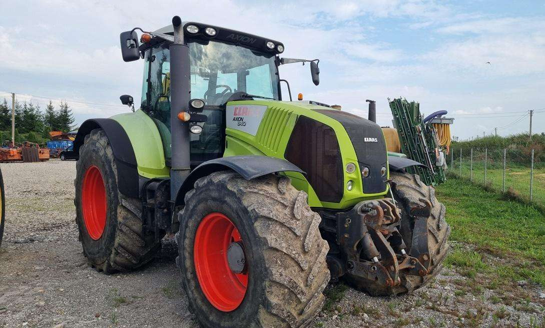 Claas Axion 840 - 장궤형 트랙터 : 사진 1 Claas Axion 840 - 장궤형 트랙터 : 사진 1
