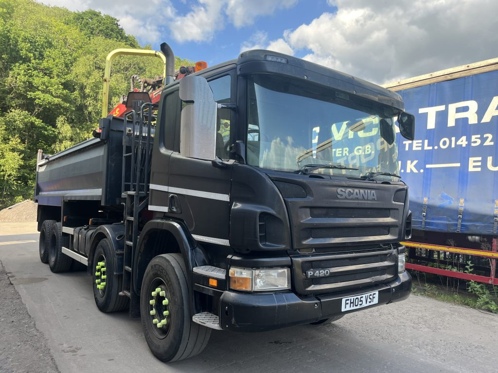 Scania P420 8x4 - 덤프트럭 : 사진 1 Scania P420 8x4 - 덤프트럭 : 사진 1