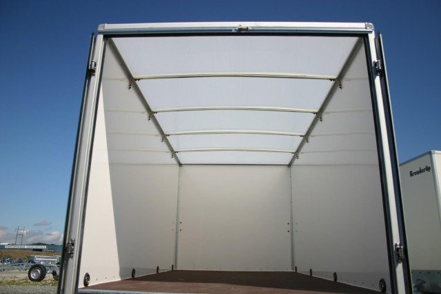 Brenderup Cargo Dynamic CD260WHBR1300 Rampe Kofferanhänger 1,3 to. 260x155x185cm - 밀폐형 박스 트레일러 : 사진 3 Brenderup Cargo Dynamic CD260WHBR1300 Rampe Kofferanhänger 1,3 to. 260x155x185cm - 밀폐형 박스 트레일러 : 사진 3