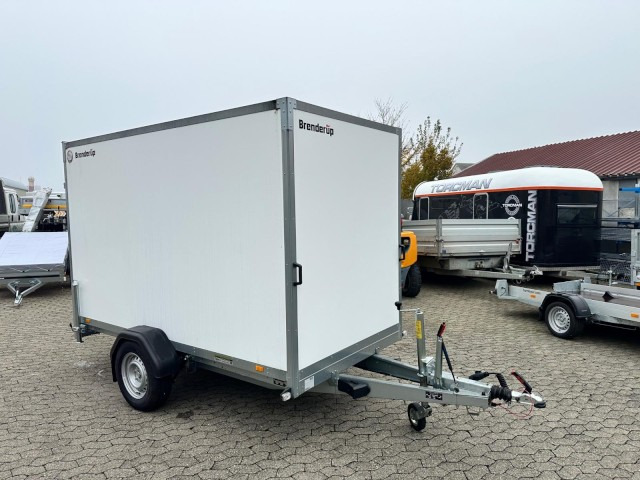 Brenderup Cargo Dynamic CD300BR1300 Rampe Kofferanhänger 1,3 to. 300x155x185cm - 밀폐형 박스 트레일러 : 사진 1 Brenderup Cargo Dynamic CD300BR1300 Rampe Kofferanhänger 1,3 to. 300x155x185cm - 밀폐형 박스 트레일러 : 사진 1
