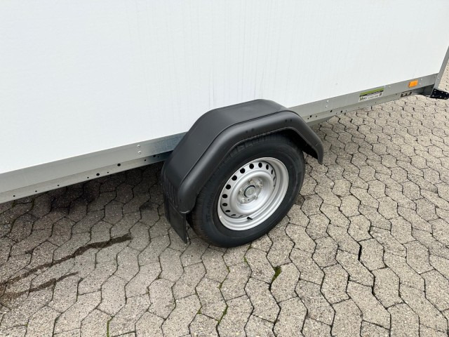 Brenderup Cargo Dynamic CD300BR1300 Rampe Kofferanhänger 1,3 to. 300x155x185cm - 밀폐형 박스 트레일러 : 사진 2 Brenderup Cargo Dynamic CD300BR1300 Rampe Kofferanhänger 1,3 to. 300x155x185cm - 밀폐형 박스 트레일러 : 사진 2