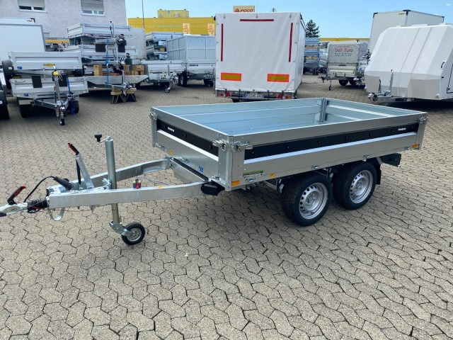 Brenderup Rückwärtskipper BT4260STB 2000, 2,0 to., E-Pumpe, 259x143x35cm - 덤프 트레일러 : 사진 1 Brenderup Rückwärtskipper BT4260STB 2000, 2,0 to., E-Pumpe, 259x143x35cm - 덤프 트레일러 : 사진 1