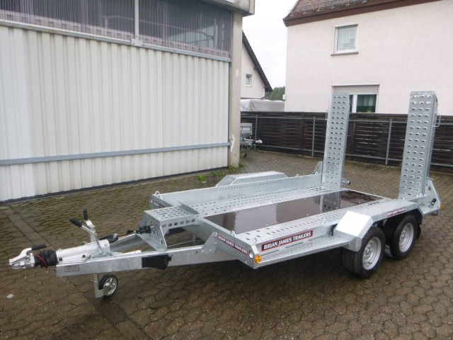 Brian James Cargo Digger Plant 2 Baumaschinenanhänger 543-2813-27-2-13, 2800 x 1300 mm, 2,7 to. - 플랜트 트레일러 : 사진 2 Brian James Cargo Digger Plant 2 Baumaschinenanhänger 543-2813-27-2-13, 2800 x 1300 mm, 2,7 to. - 플랜트 트레일러 : 사진 2