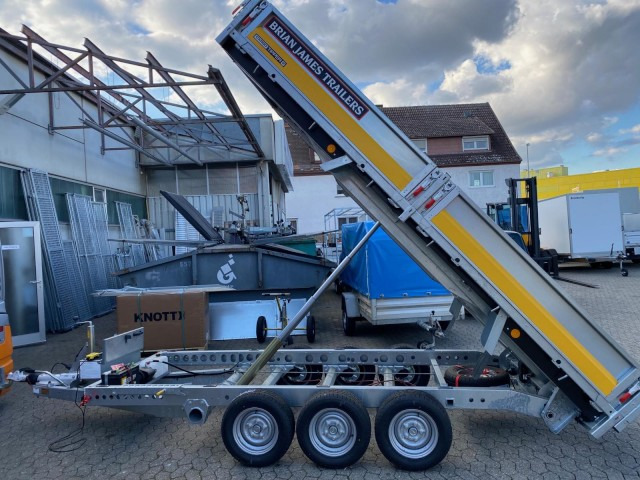 Brian James Cargo Tipper Heckkipper 3-achs, 526-4020-35-3-12, 4000 x 2000 x 300 mm, 3,5 to. - 덤프 트레일러 : 사진 1 Brian James Cargo Tipper Heckkipper 3-achs, 526-4020-35-3-12, 4000 x 2000 x 300 mm, 3,5 to. - 덤프 트레일러 : 사진 1