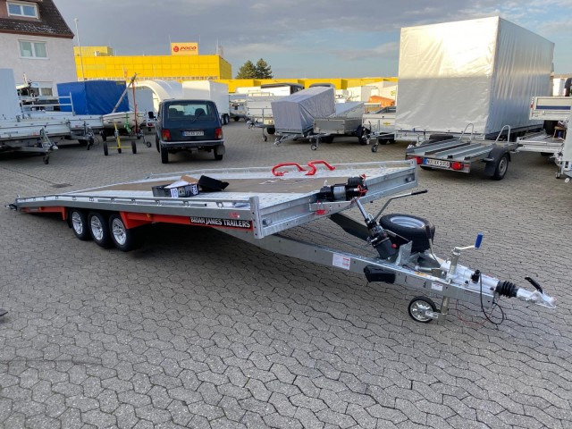 Brian James T6 Transporter, 230-6553, 5500 x 2220 mm, 3,5 to. kippbar mit Auffahrrampe - 오토트랜스포터 트레일러 : 사진 1 Brian James T6 Transporter, 230-6553, 5500 x 2220 mm, 3,5 to. kippbar mit Auffahrrampe - 오토트랜스포터 트레일러 : 사진 1