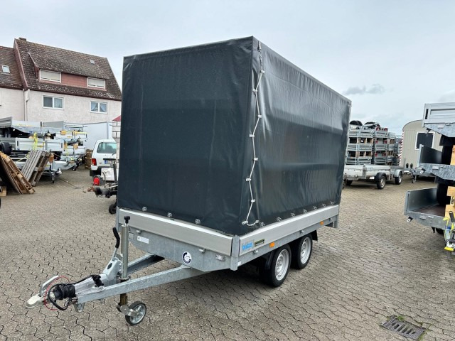 신규 자동차 트레일러 Hapert Azure H-2 Hochlader 3050 x 1600 x 300 mm, mit Plane 180 cm anthrazit ZG 2,0 to. : 사진 6