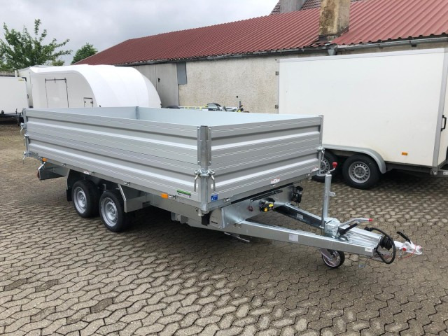 Humbaur 3-Seitenkipper HTK 3500.41 Alu mit BW-Aufsatz, 4100 x 2100 x 350 mm, 3,5 to. - 덤프 트레일러 : 사진 1 Humbaur 3-Seitenkipper HTK 3500.41 Alu mit BW-Aufsatz, 4100 x 2100 x 350 mm, 3,5 to. - 덤프 트레일러 : 사진 1