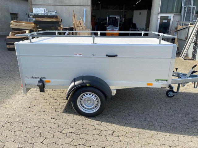 Humbaur HA 132513-5 mit Holz-Alu Deckel mit Reling 1300 kg, 2510 x 1310 x 500mm, 100 km/h - 자동차 트레일러 : 사진 4 Humbaur HA 132513-5 mit Holz-Alu Deckel mit Reling 1300 kg, 2510 x 1310 x 500mm, 100 km/h - 자동차 트레일러 : 사진 4