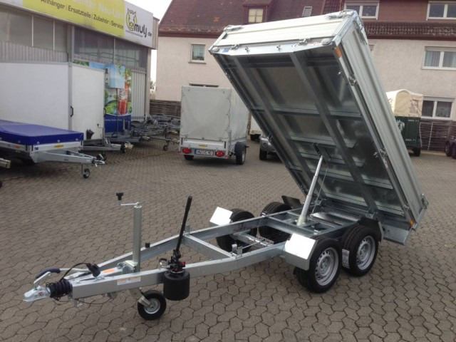 Humbaur HUK 202715 Heckkipper 2,0 t. 2680 x 1500 x 300mm - 덤프 트레일러 : 사진 2 Humbaur HUK 202715 Heckkipper 2,0 t. 2680 x 1500 x 300mm - 덤프 트레일러 : 사진 2