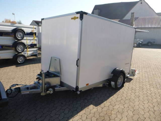 Humbaur Koffer Absenkanhänger mit E-Pumpe HKT 183117-18P, 100 km/h 1,8 t. 3100 x 1765 x 1800 mm - 밀폐형 박스 트레일러 : 사진 4 Humbaur Koffer Absenkanhänger mit E-Pumpe HKT 183117-18P, 100 km/h 1,8 t. 3100 x 1765 x 1800 mm - 밀폐형 박스 트레일러 : 사진 4