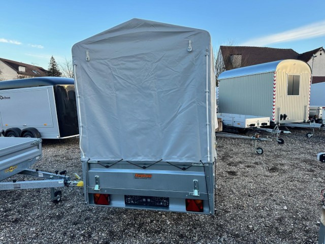 Neptun GN124, N7-263 KPS, 750 kg 2630 x 1450 x 400 mm, mit Hochplane 160 cm - 자동차 트레일러 : 사진 4 Neptun GN124, N7-263 KPS, 750 kg 2630 x 1450 x 400 mm, mit Hochplane 160 cm - 자동차 트레일러 : 사진 4