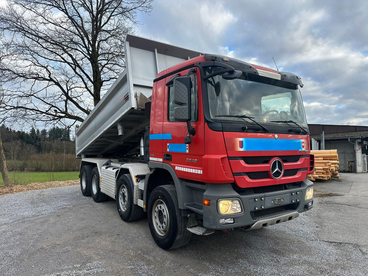 MERCEDES-BENZ Actros 3248 8x4 Kipper - 덤프트럭 : 사진 3 MERCEDES-BENZ Actros 3248 8x4 Kipper - 덤프트럭 : 사진 3