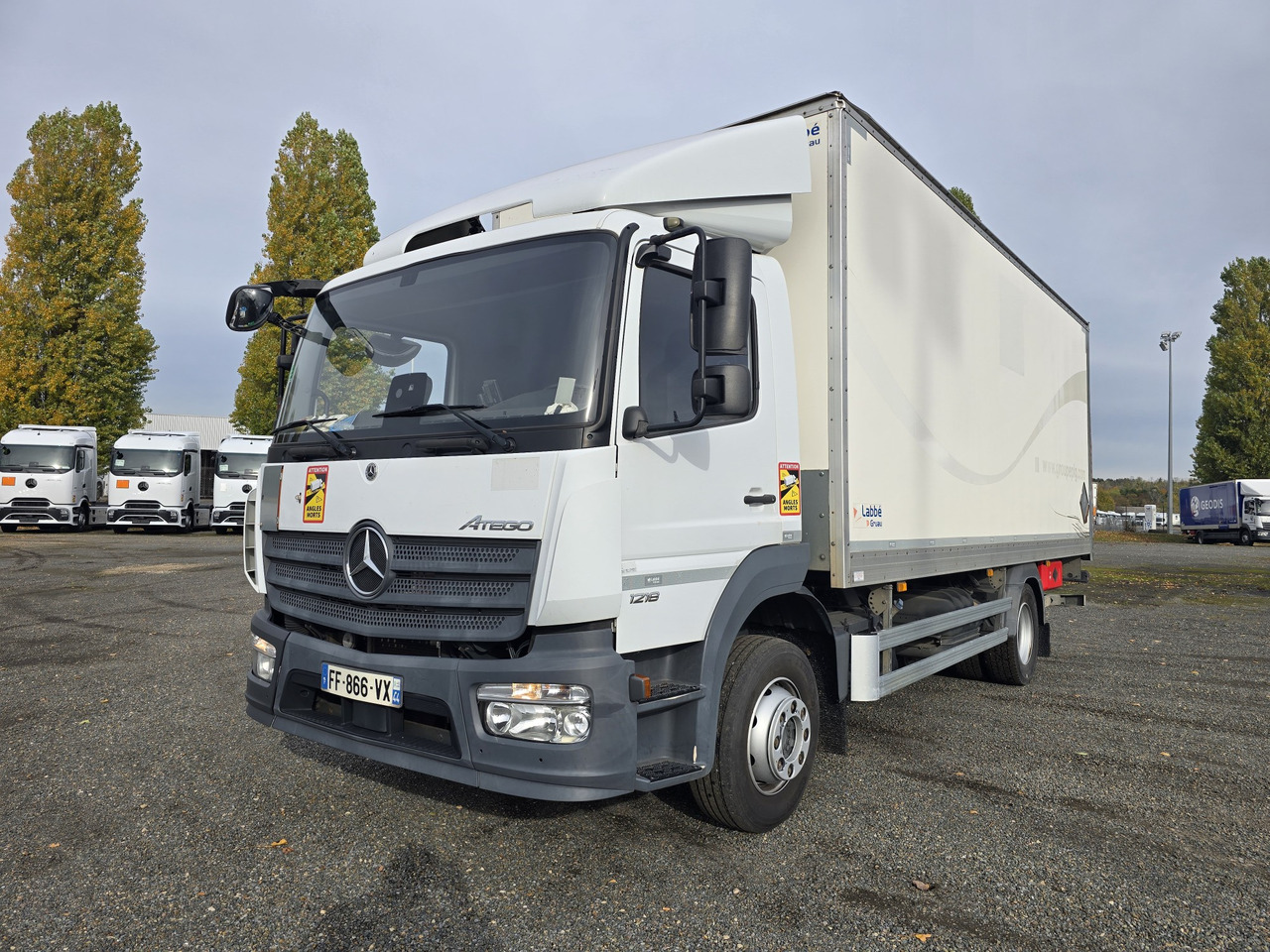 MERCEDES-BENZ Atego 1218 - Box - LIFT - SIDE DOOR - ADR - 박스 트럭 : 사진 1 MERCEDES-BENZ Atego 1218 - Box - LIFT - SIDE DOOR - ADR - 박스 트럭 : 사진 1