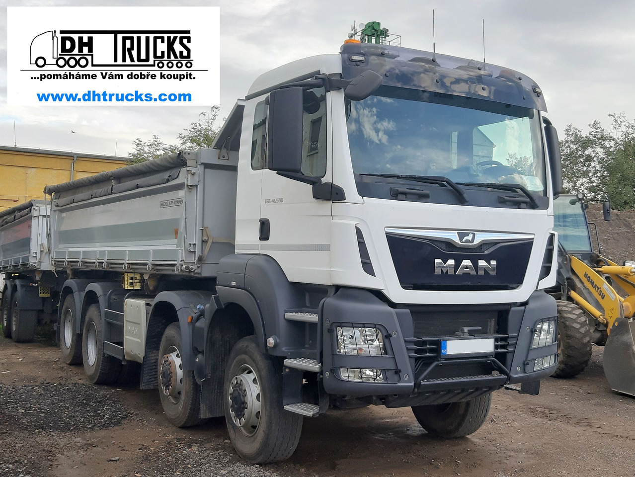 MAN TGS 41.500 8x6 BB MEILLER S3 BORDMATIC / TAŽNÉ * AHK 36.000 kg / souprava * Zug 60.000 kg - 덤프트럭 : 사진 4 MAN TGS 41.500 8x6 BB MEILLER S3 BORDMATIC / TAŽNÉ * AHK 36.000 kg / souprava * Zug 60.000 kg - 덤프트럭 : 사진 4