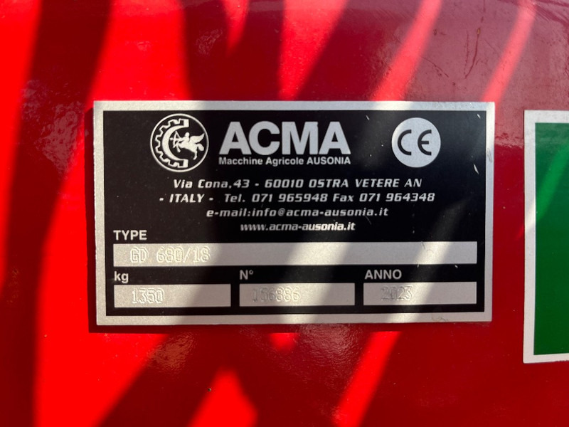 Acma GD 680/18 - 베일 포장기 : 사진 3 Acma GD 680/18 - 베일 포장기 : 사진 3