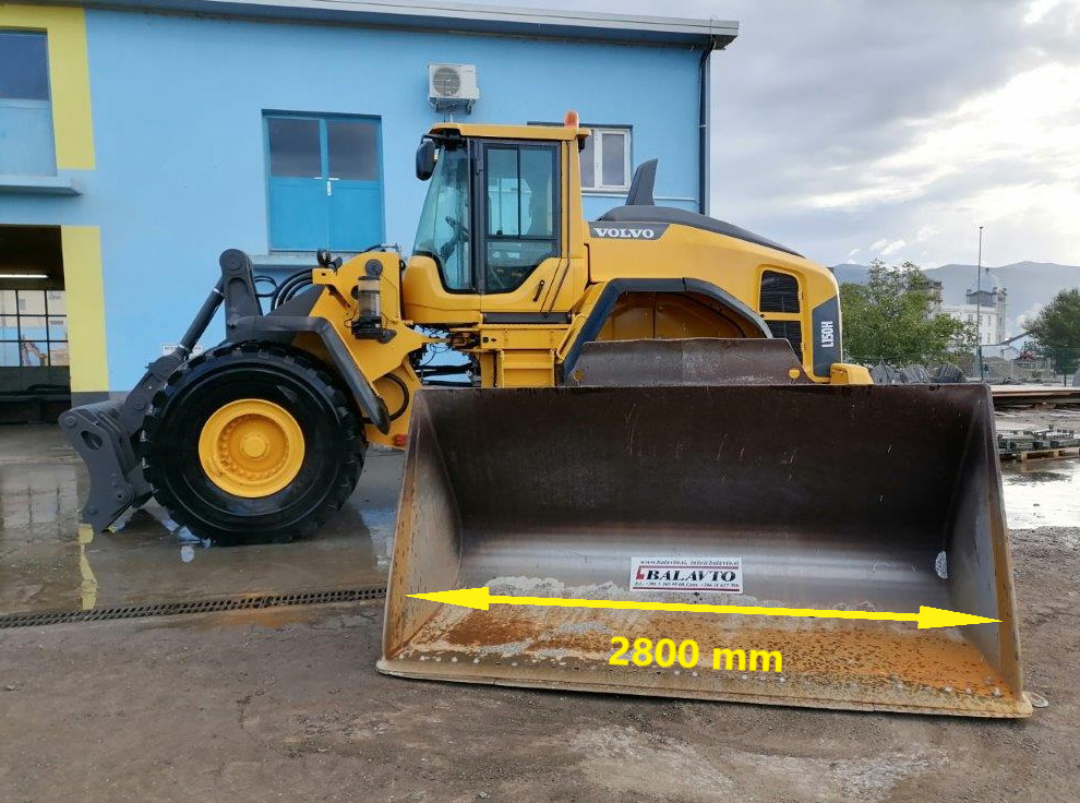 VOLVO loader bucket 2800 mm - 로더 버킷 휠 로더 용 : 사진 2 VOLVO loader bucket 2800 mm - 로더 버킷 휠 로더 용 : 사진 2