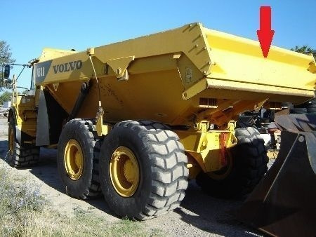 Volvo tailgate  Volvo A25, A30, A35 articulated dump - 보디 및 외관 관절 덤프 용 : 사진 3 Volvo tailgate  Volvo A25, A30, A35 articulated dump - 보디 및 외관 관절 덤프 용 : 사진 3
