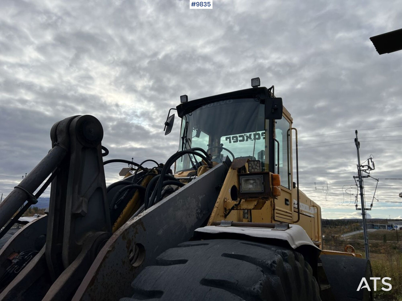휠 로더 1995 Volvo L180C : 사진 9