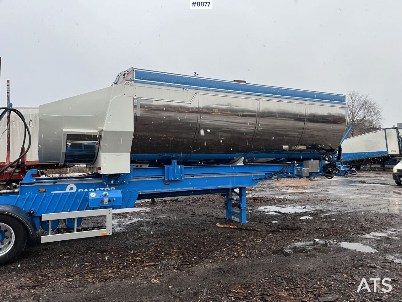 Asphalt trailer Parator Equipage - 2 axle and 3 axle - 세미 트레일러 : 사진 4 Asphalt trailer Parator Equipage - 2 axle and 3 axle - 세미 트레일러 : 사진 4