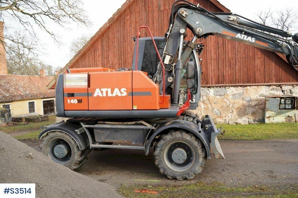Atlas 140W Excavator - 휠 굴삭기 : 사진 3 Atlas 140W Excavator - 휠 굴삭기 : 사진 3