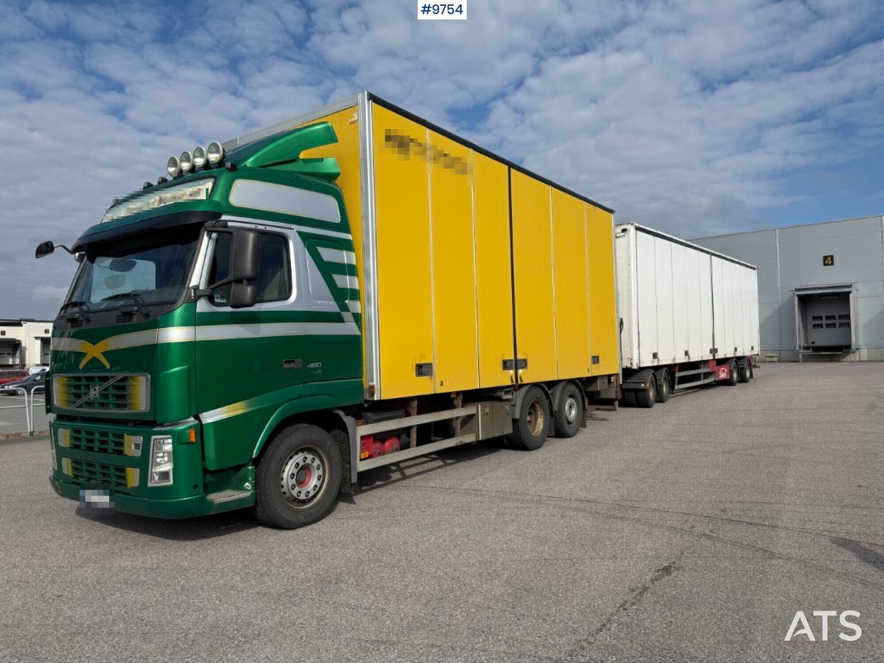 Box Truck Volvo FH 480 with 4-axle Ekeri trailer (VIDEO) - 박스 트럭 : 사진 1 Box Truck Volvo FH 480 with 4-axle Ekeri trailer (VIDEO) - 박스 트럭 : 사진 1