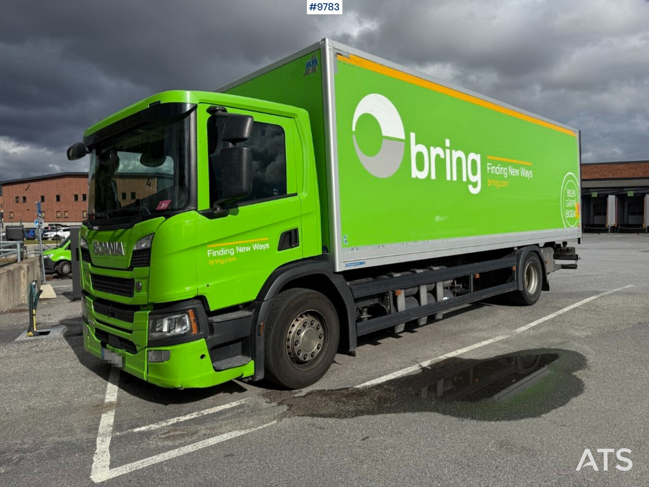 Box truck Scania P280 gas-powered - 박스 트럭 : 사진 1 Box truck Scania P280 gas-powered - 박스 트럭 : 사진 1