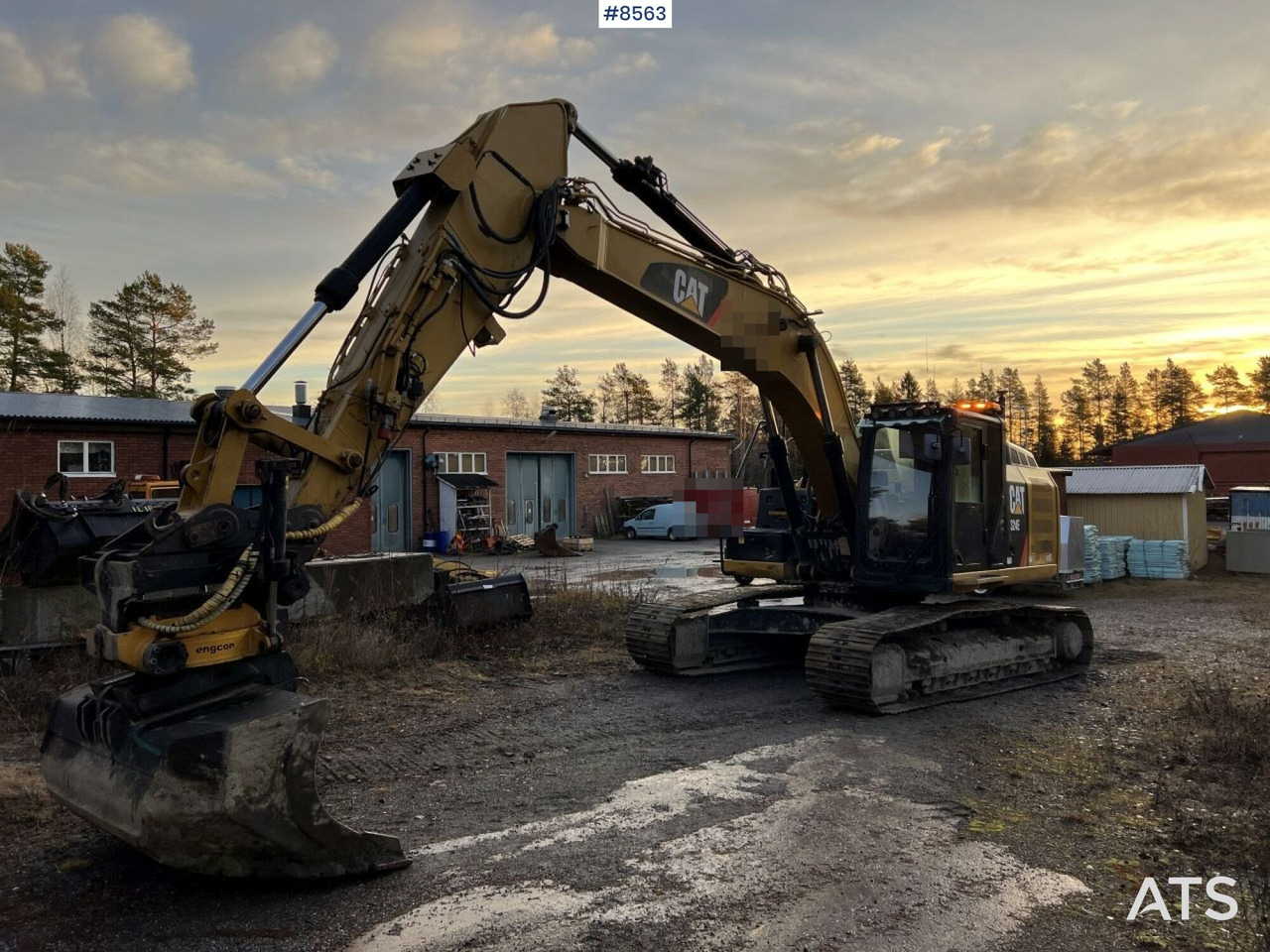 CAT 324 EL with Engcon tiltrotator and bucket (SEE VIDEO) - 크롤러 굴삭기 : 사진 2 CAT 324 EL with Engcon tiltrotator and bucket (SEE VIDEO) - 크롤러 굴삭기 : 사진 2