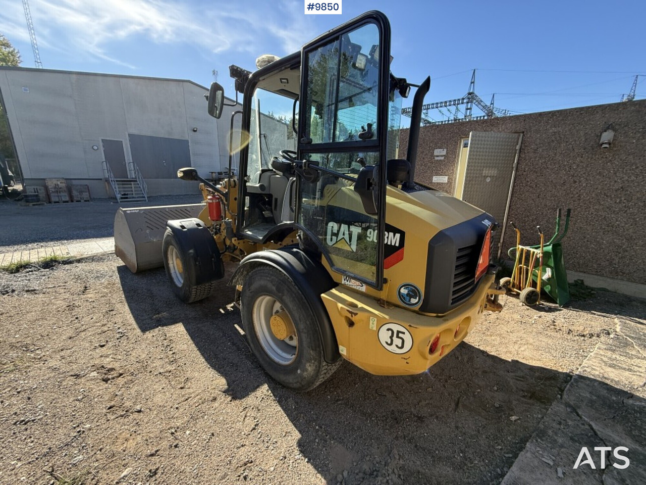CAT 908M Wheel loader with Gears - 휠 로더 : 사진 5 CAT 908M Wheel loader with Gears - 휠 로더 : 사진 5