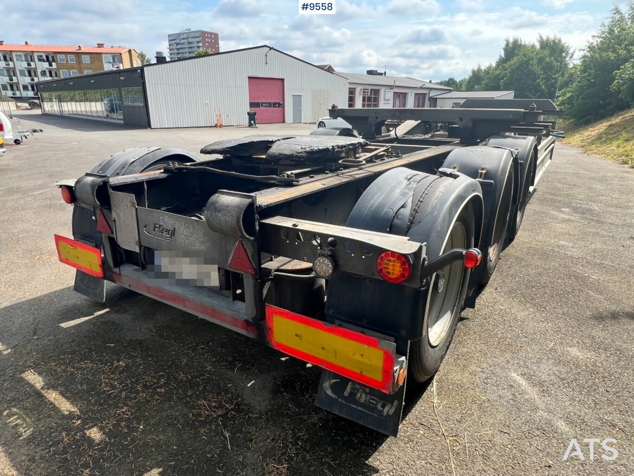 Container link - trailer Fliegl SDS 420 - 컨테이너 운반 장치/ 스와프 보디 트레일러 : 사진 3 Container link - trailer Fliegl SDS 420 - 컨테이너 운반 장치/ 스와프 보디 트레일러 : 사진 3