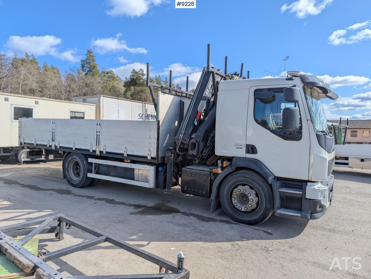Crane Truck Volvo FL 280 4X2 with HIAB XS 144 E-5 crane (SEE VIDEO) - 크레인 트럭 : 사진 2 Crane Truck Volvo FL 280 4X2 with HIAB XS 144 E-5 crane (SEE VIDEO) - 크레인 트럭 : 사진 2