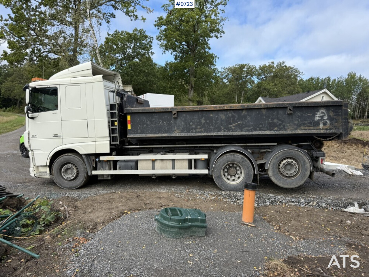 DAF FAN XL510Z hooklift with flatbed - 후크 리프트 트럭 : 사진 2 DAF FAN XL510Z hooklift with flatbed - 후크 리프트 트럭 : 사진 2