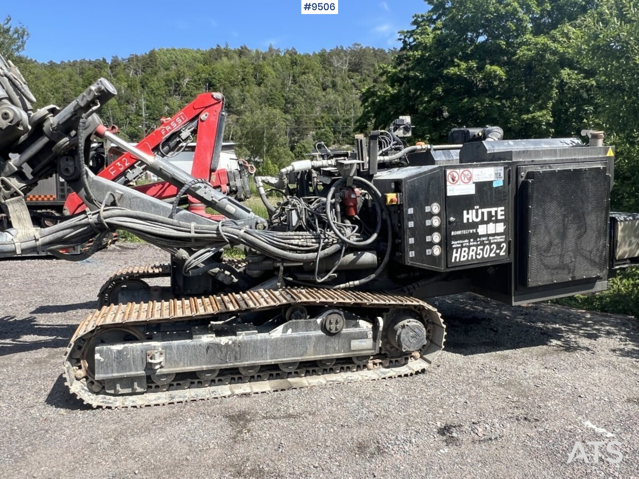 Drill rig Hütte with Fassi F32 crane - 드릴링 리그 : 사진 2 Drill rig Hütte with Fassi F32 crane - 드릴링 리그 : 사진 2