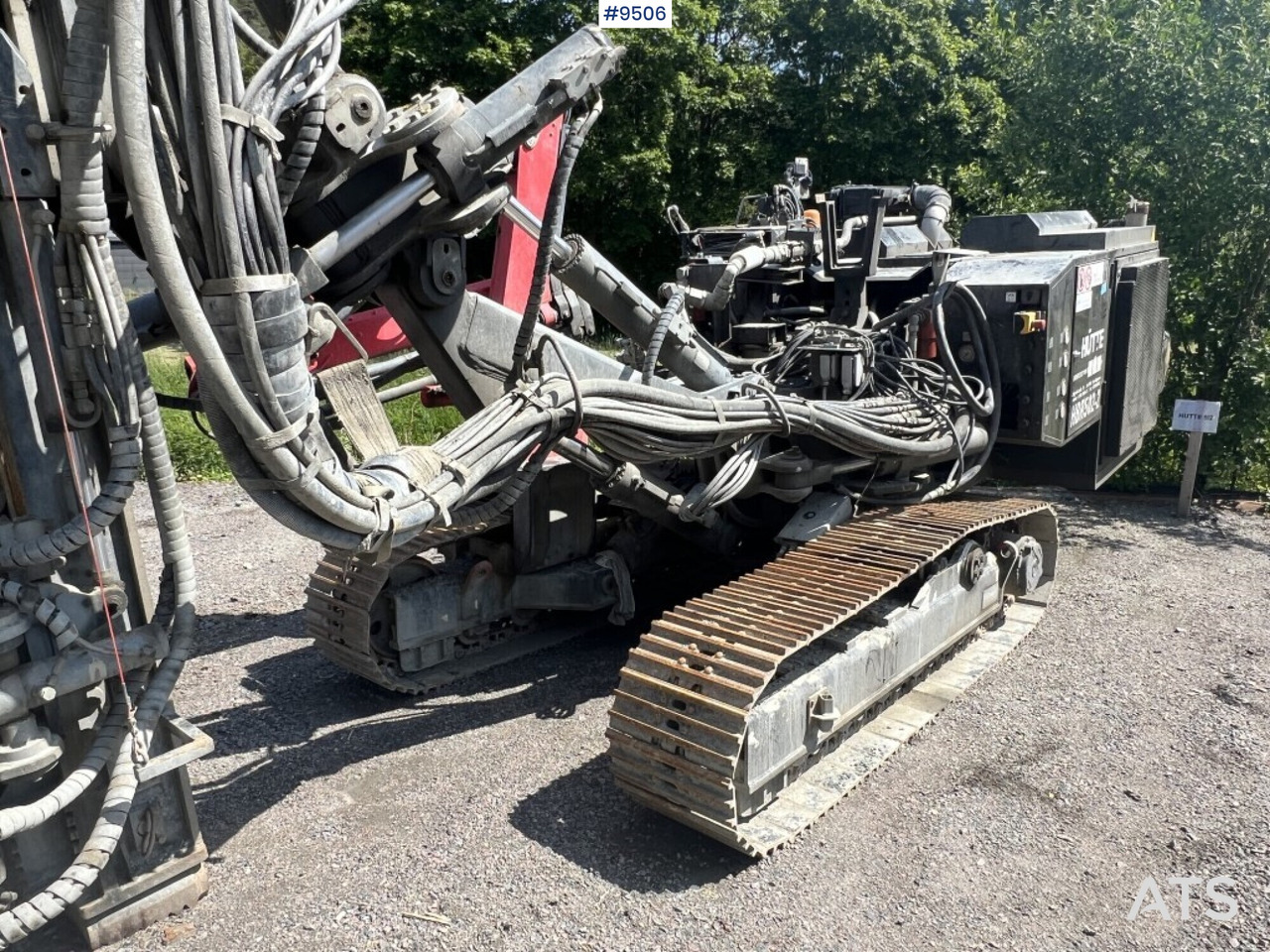 Drill rig Hütte with Fassi F32 crane - 드릴링 리그 : 사진 4 Drill rig Hütte with Fassi F32 crane - 드릴링 리그 : 사진 4