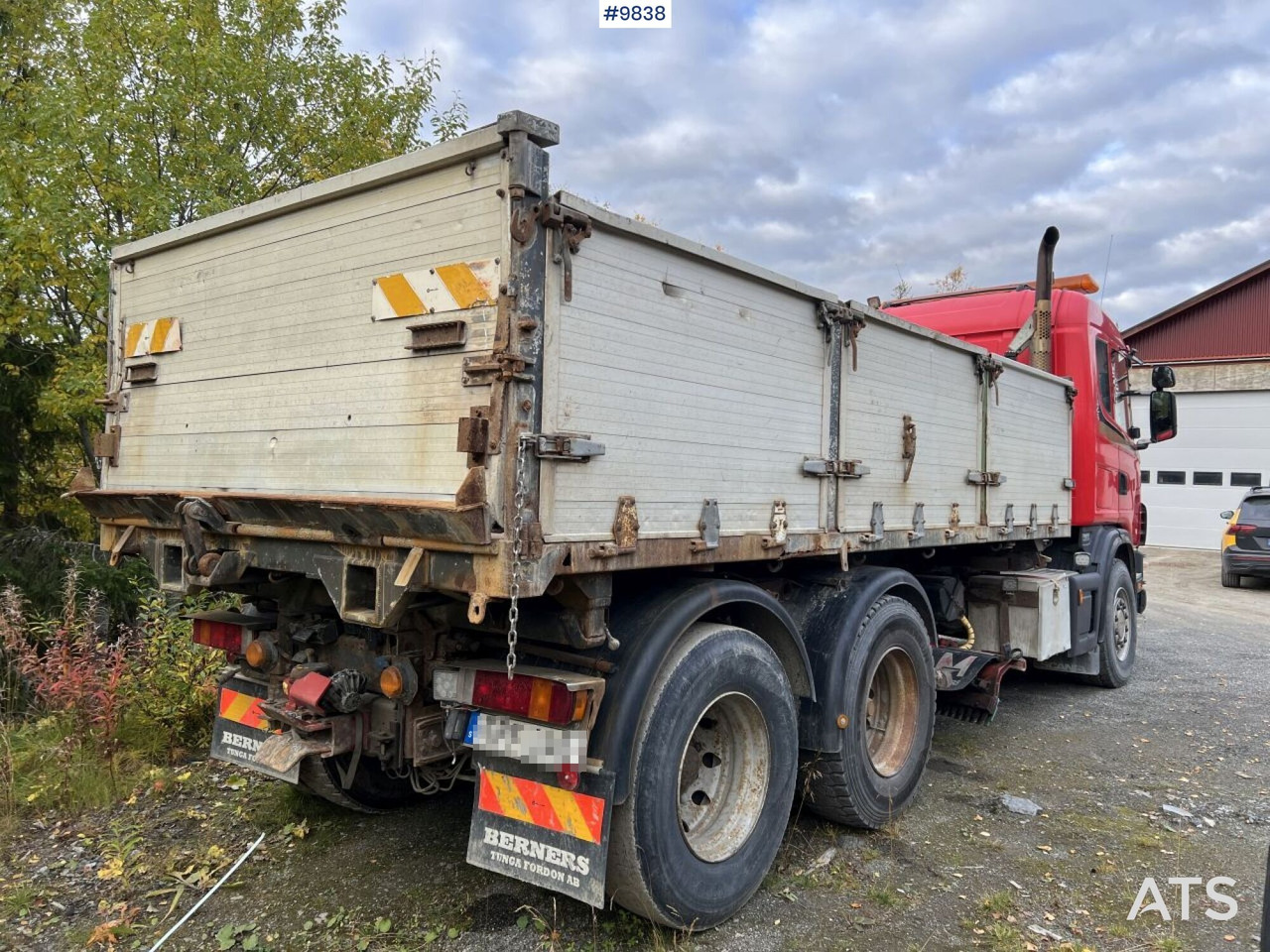 Dump Truck Scania R164 with plow equipment and underbite - 덤프트럭 : 사진 4 Dump Truck Scania R164 with plow equipment and underbite - 덤프트럭 : 사진 4
