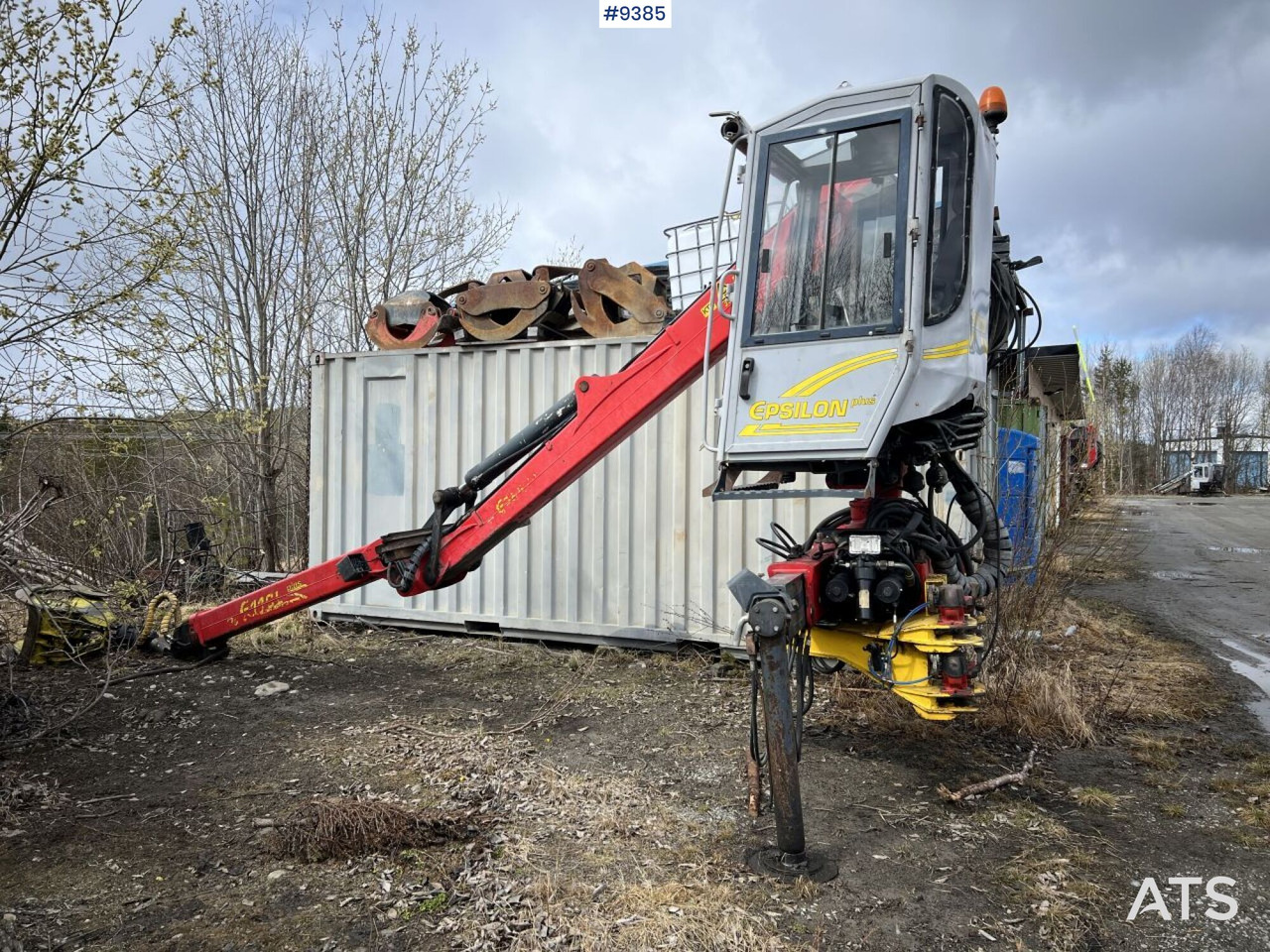 EPSILON 110L Timber crane / logging crane - 로더 크레인 : 사진 1 EPSILON 110L Timber crane / logging crane - 로더 크레인 : 사진 1