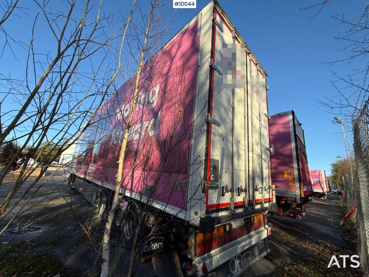 Ekeri S8-D cabinet trailer with opening side - 밀폐형 박스 트레일러 : 사진 3 Ekeri S8-D cabinet trailer with opening side - 밀폐형 박스 트레일러 : 사진 3