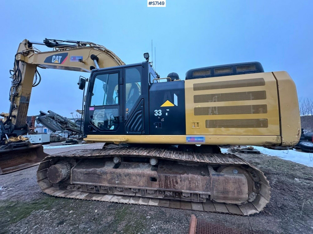 굴착기 Excavator Cat 336F LXE with rotor : 사진 9