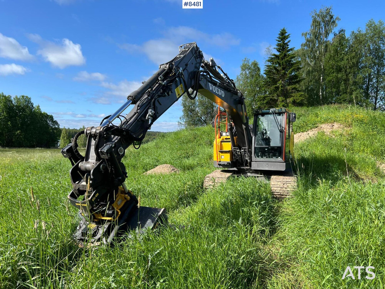 Excavator Volvo ECR145 EL with 1365 h - 크롤러 굴삭기 : 사진 2 Excavator Volvo ECR145 EL with 1365 h - 크롤러 굴삭기 : 사진 2