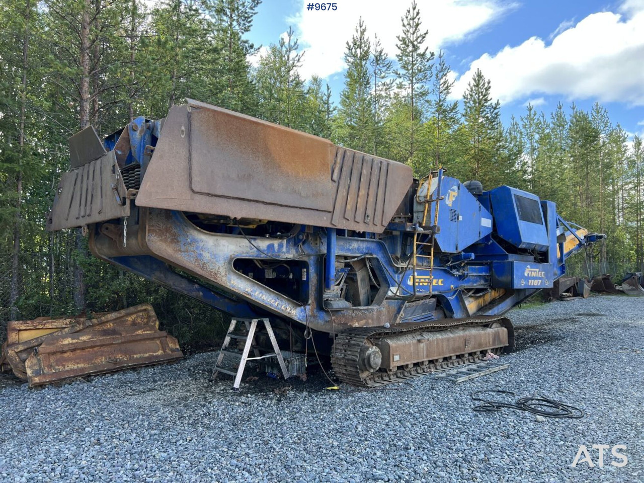 FINTEC 1107 Crawler crusher with only 6022 hours - 크러셔 : 사진 3 FINTEC 1107 Crawler crusher with only 6022 hours - 크러셔 : 사진 3
