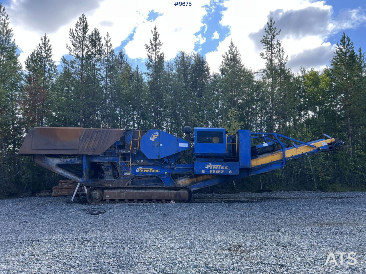 FINTEC 1107 Crawler crusher with only 6022 hours - 크러셔 : 사진 2 FINTEC 1107 Crawler crusher with only 6022 hours - 크러셔 : 사진 2