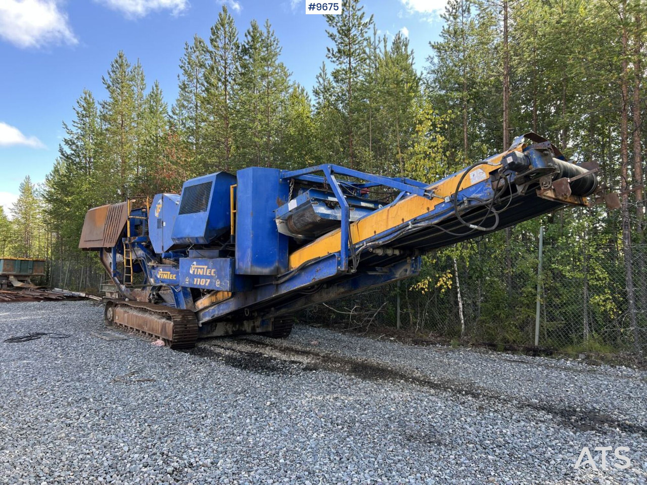 FINTEC 1107 Crawler crusher with only 6022 hours - 크러셔 : 사진 1 FINTEC 1107 Crawler crusher with only 6022 hours - 크러셔 : 사진 1